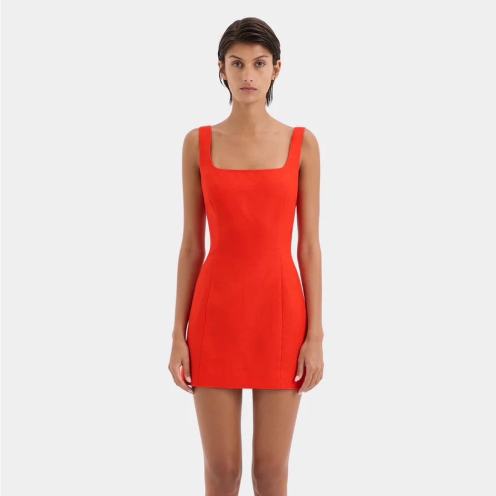 Sir. the label iris tie mini dress size 2